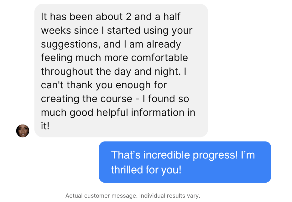 Patient Testimonial