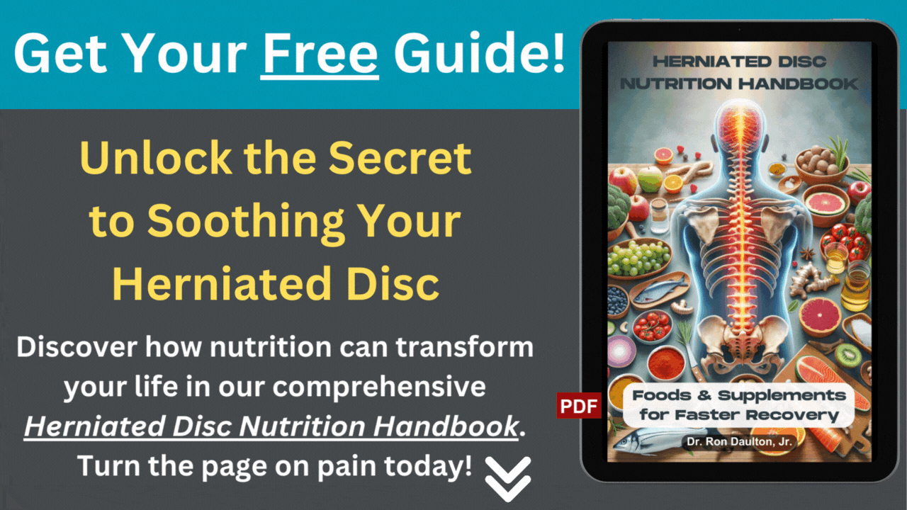 Herniated Disc Nutrition Handbook